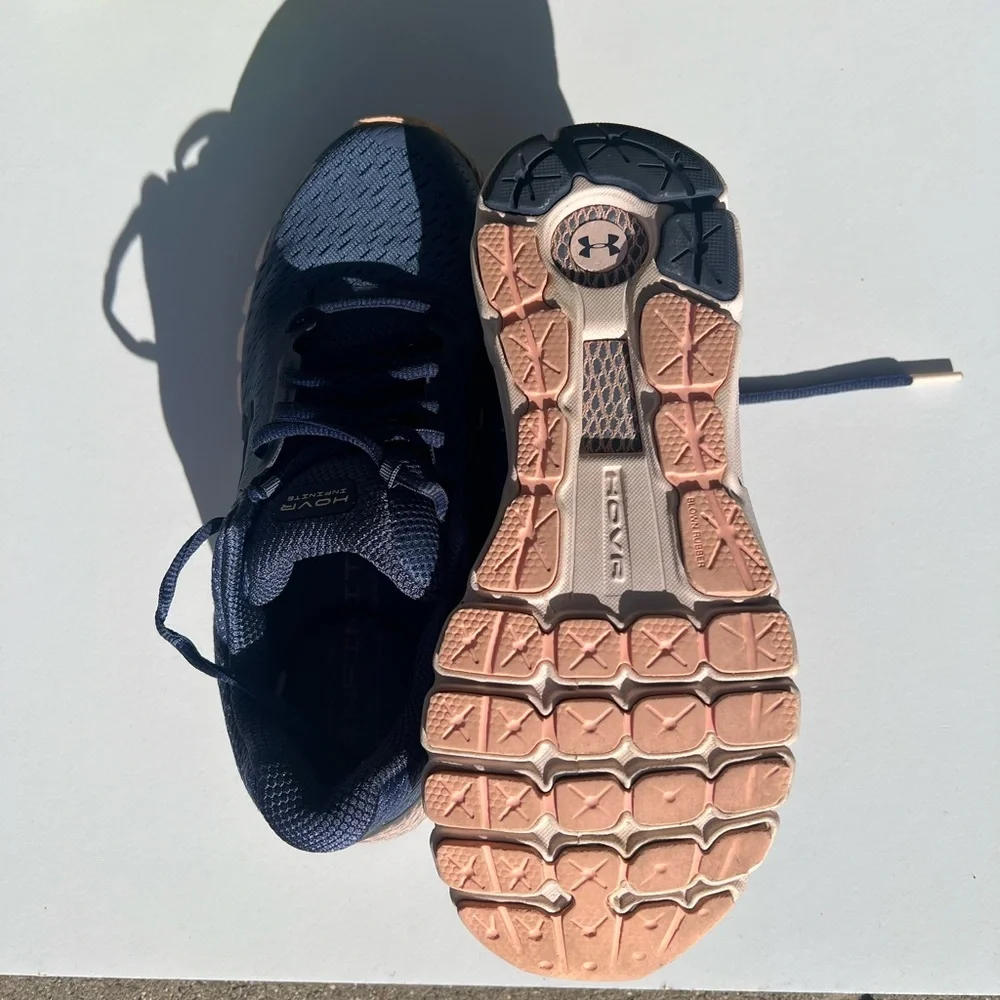 Under Armour Navy Running Shoes with Bluetooth